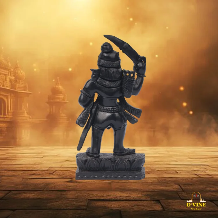 Black Madurai Veeran Statue